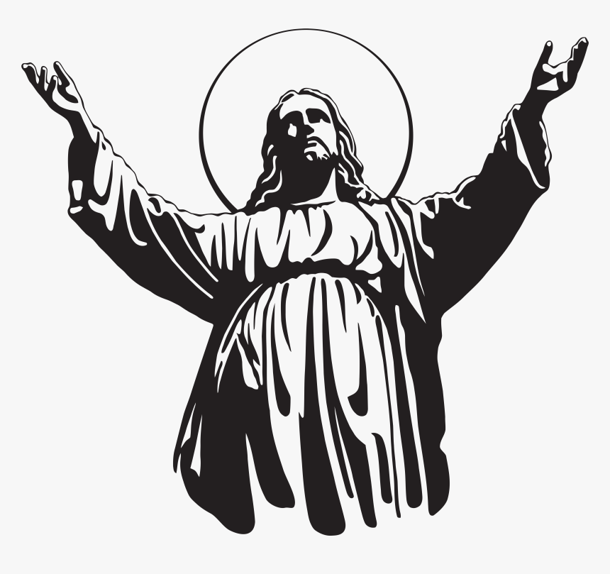 Jesus Christ Son Of God Png Clip Art - Jesus Christ Silhouette, Transparent Png, Free Download
