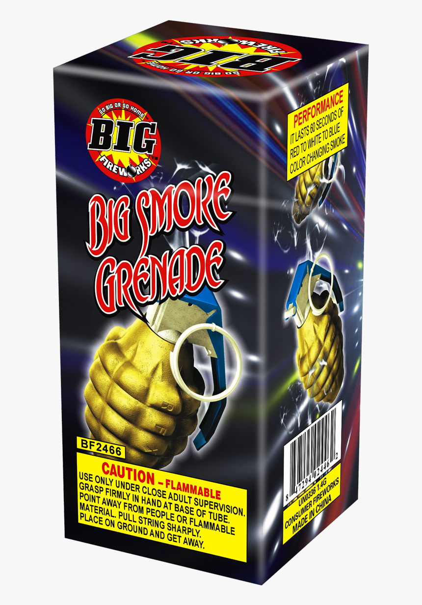 Big Smoke Grenade - Action Figure, HD Png Download, Free Download