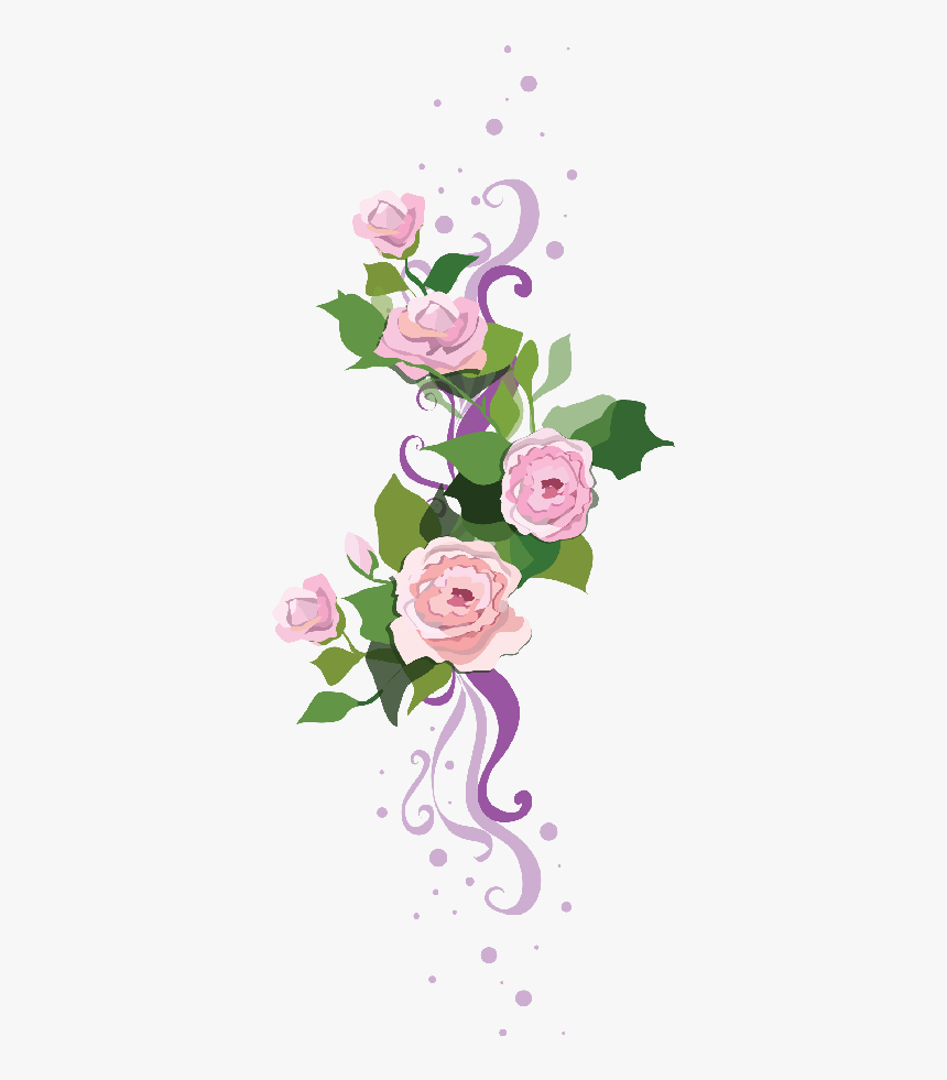 Disney Pink Flower Png, Transparent Png, Free Download