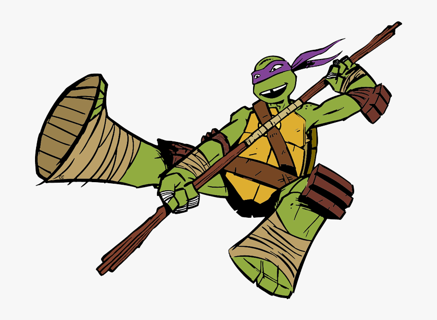 Ninja Turtles Donatello Cartoon, HD Png Download, Free Download