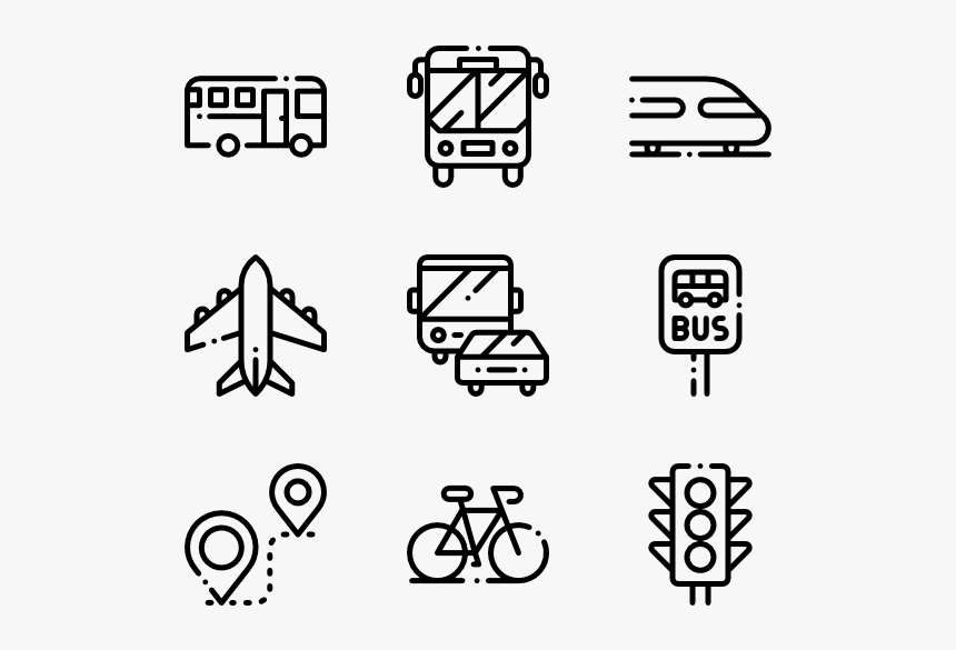 Public Transportation - Public Transportation Icon, HD Png Download, Free Download