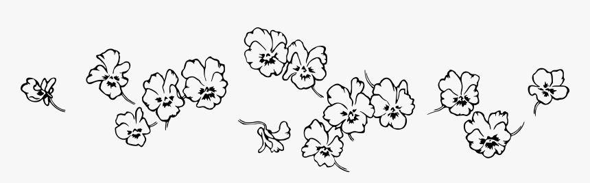 Svg Library Floral Frames Illustrations Hd Images Photo- - Black And White Flower Drawing Png, Transparent Png, Free Download
