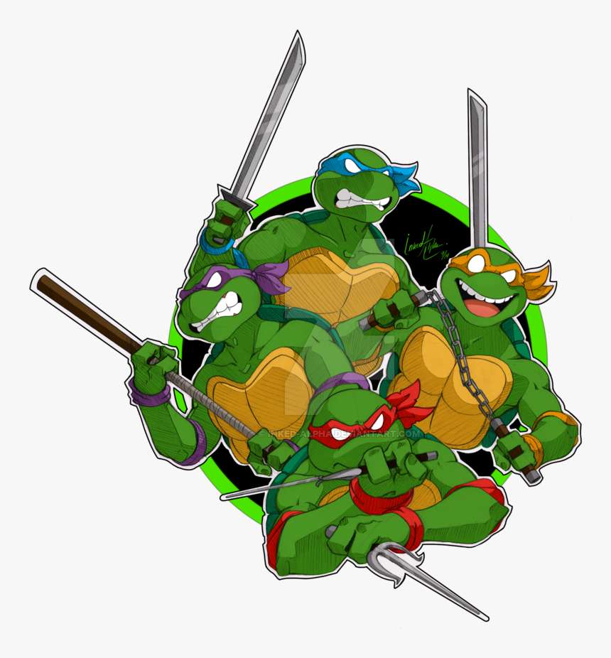Transparent Nickelodeon Ninja Turtles Png - Ninja Turtles Transparent Background, Png Download, Free Download