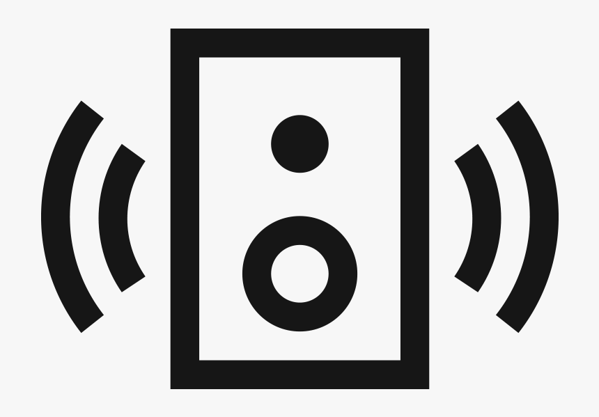Wall To Wall Stereo Icon - Built In Speaker Icon, HD Png Download, Free Download
