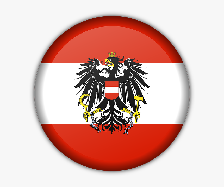 Flag, Austria, Red, White, National, Eagle - Emblem Of Austria, HD Png Download, Free Download