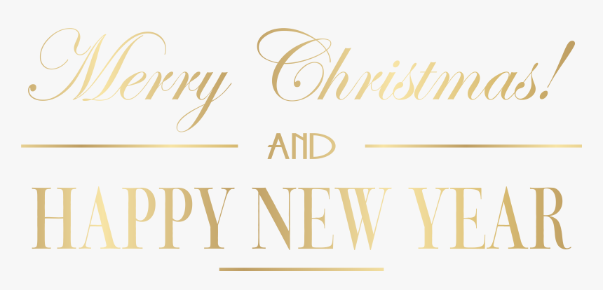 Clip Art Merry Christmas And Happy New Year In Chinese - Calligraphy, HD Png Download, Free Download