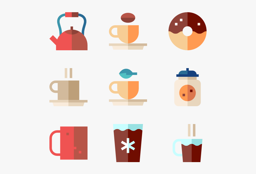 Coffee Shop - Vector Coffee Icon Png, Transparent Png, Free Download
