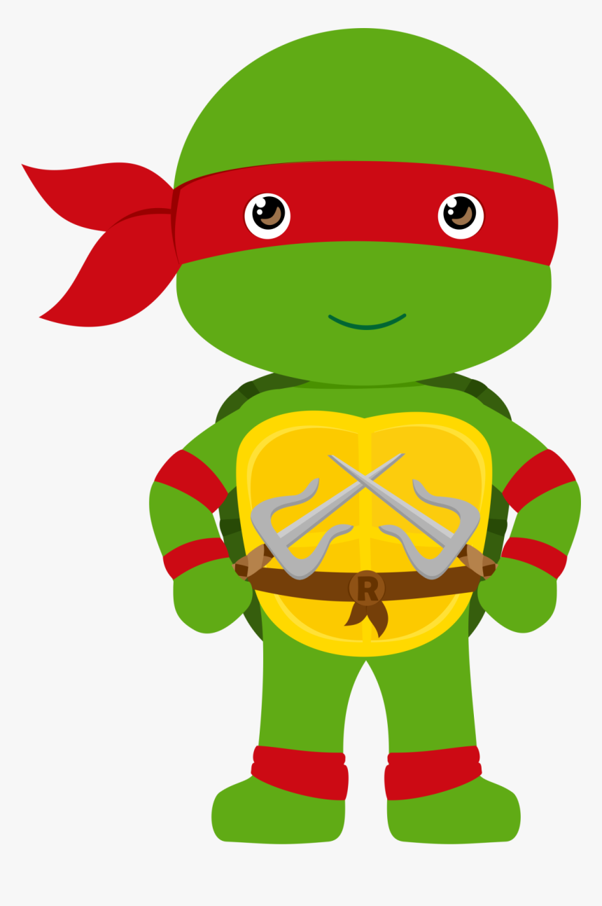 Transparent Ninja Clipart - Baby Ninja Turtles Clip Art, HD Png Download, Free Download