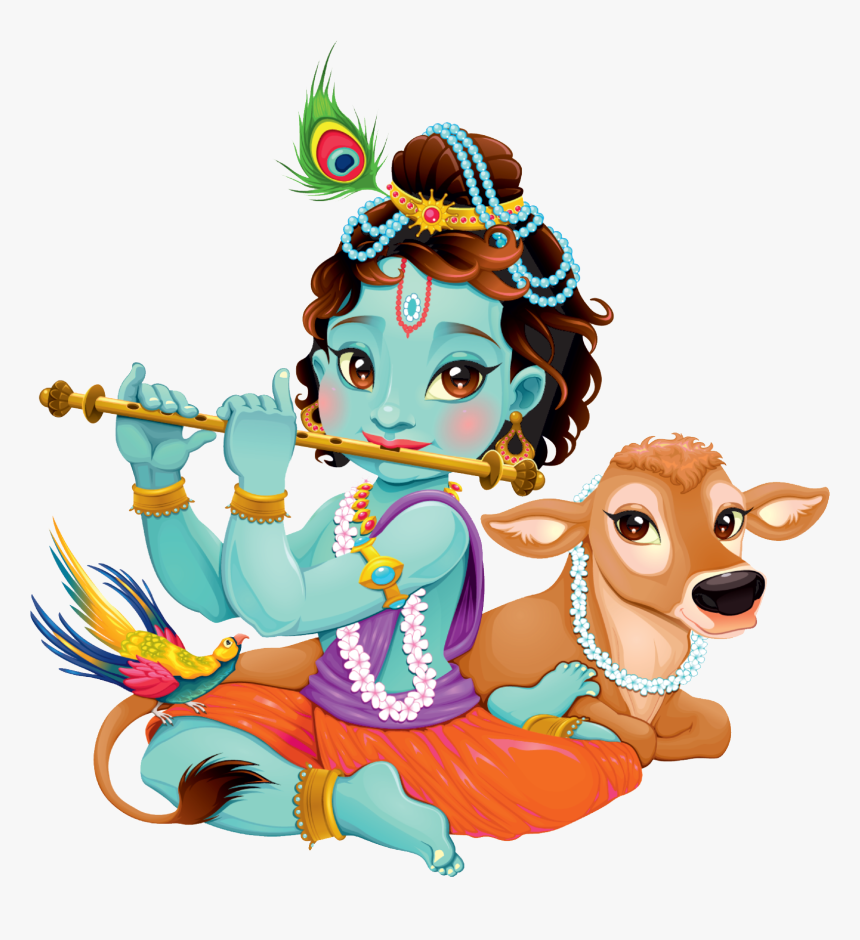 Krishna Clipart Png Free Download Searchpng - Bal Krishna Png, Transparent Png, Free Download