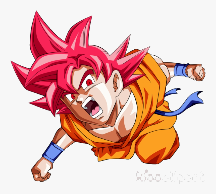 Dragon Ball Goku Super Saiyan God Clipart Vegeta Beerus - Dragon Ball Super Goku Ssj God, HD Png Download, Free Download