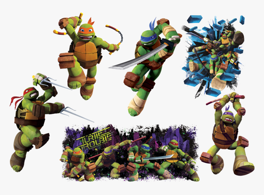 Teenage Mutant Ninja Turtles Wall Decal, HD Png Download, Free Download