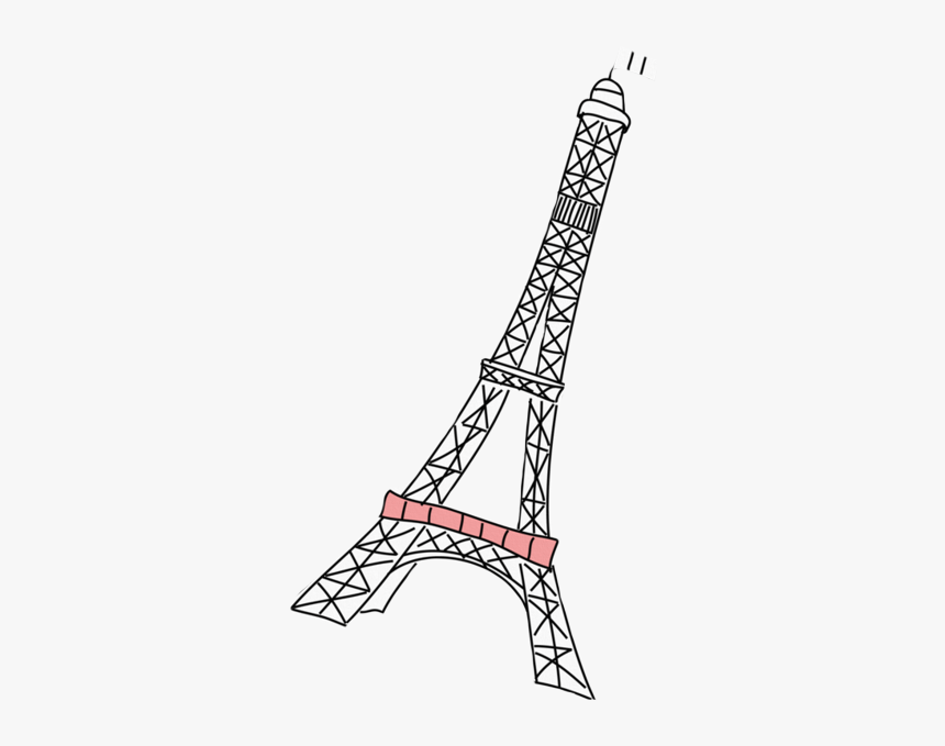 Beautiful, Desenho, And Paris Image - Torre Eiffel Tumblr Png, Transparent Png, Free Download