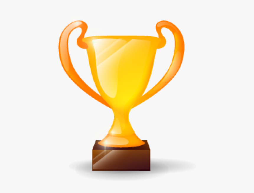 Golden Cup 3d Icon - Trophy Icon Png Gold, Transparent Png, Free Download