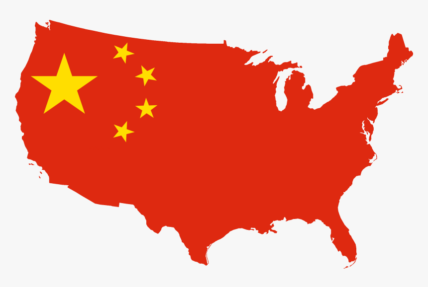 Flag Map Of Usa China - Death Penalty States, HD Png Download, Free Download