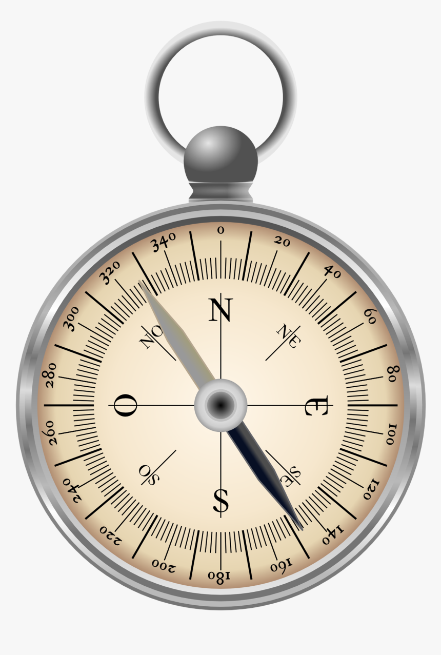 Measuring Instrument,clock,north - صورة بوصلة, HD Png Download, Free Download