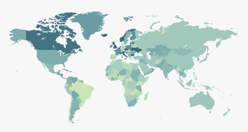 High Resolution World Map Png, Transparent Png, Free Download