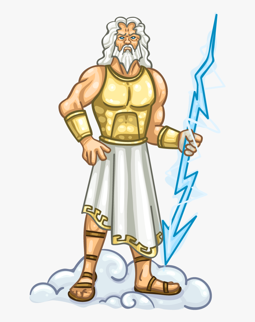 Greek Presentation Name Zeus Greek God Clipart Hd Png Download Kindpng