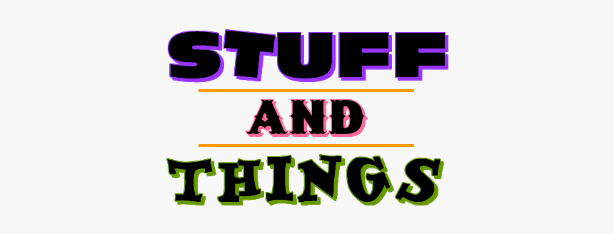 Stuff & Things - Graphic Design, HD Png Download, Free Download