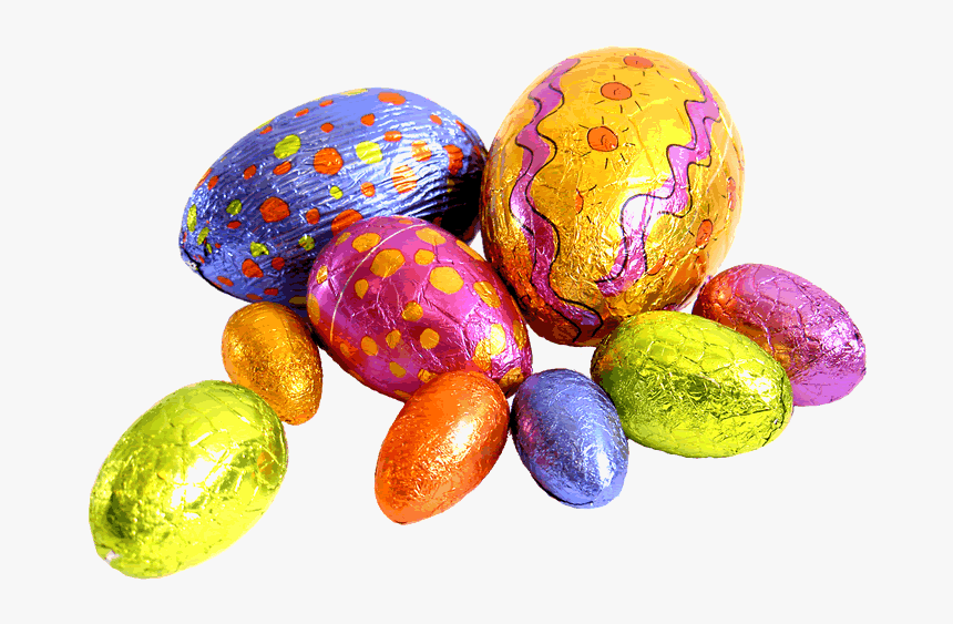 Colourful Easter Eggs - Easter Eggs Transparent Background, HD Png Download, Free Download