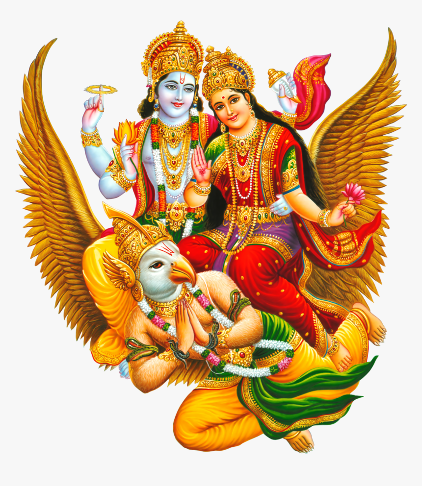 Transparent Gods Png - Lakshmi Narayan, Png Download, Free Download