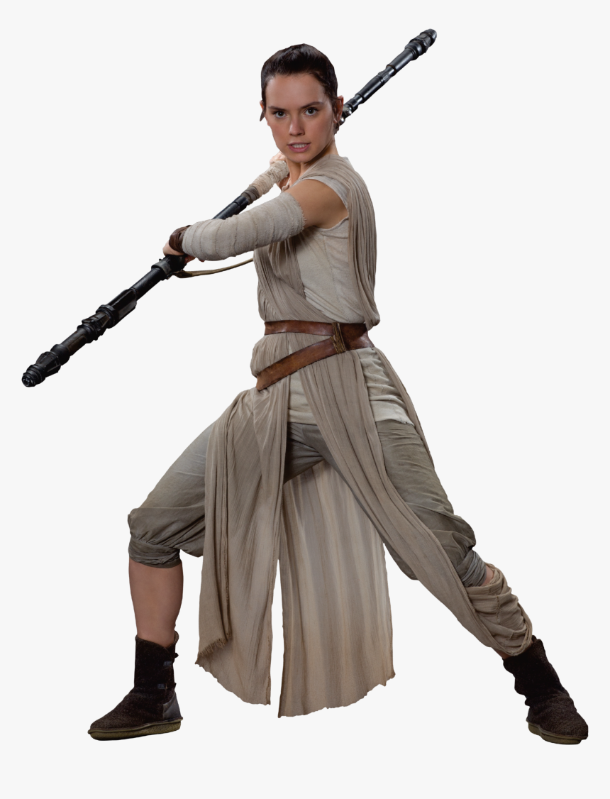 Rey Skywalker Star Wars Png - Rey Star Wars No Background, Transparent Png, Free Download