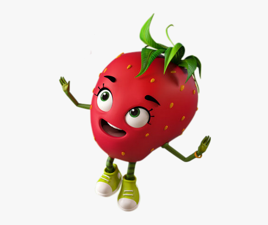 Fraise Personnage, HD Png Download, Free Download