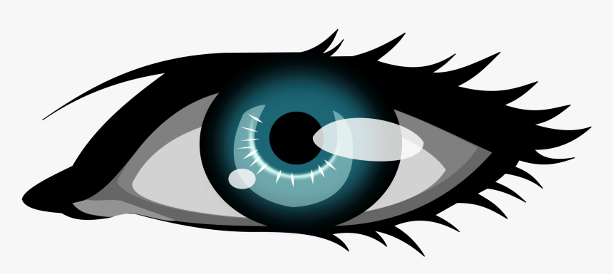 Olhar The Big Image - Blue Eye Clip Art, HD Png Download, Free Download