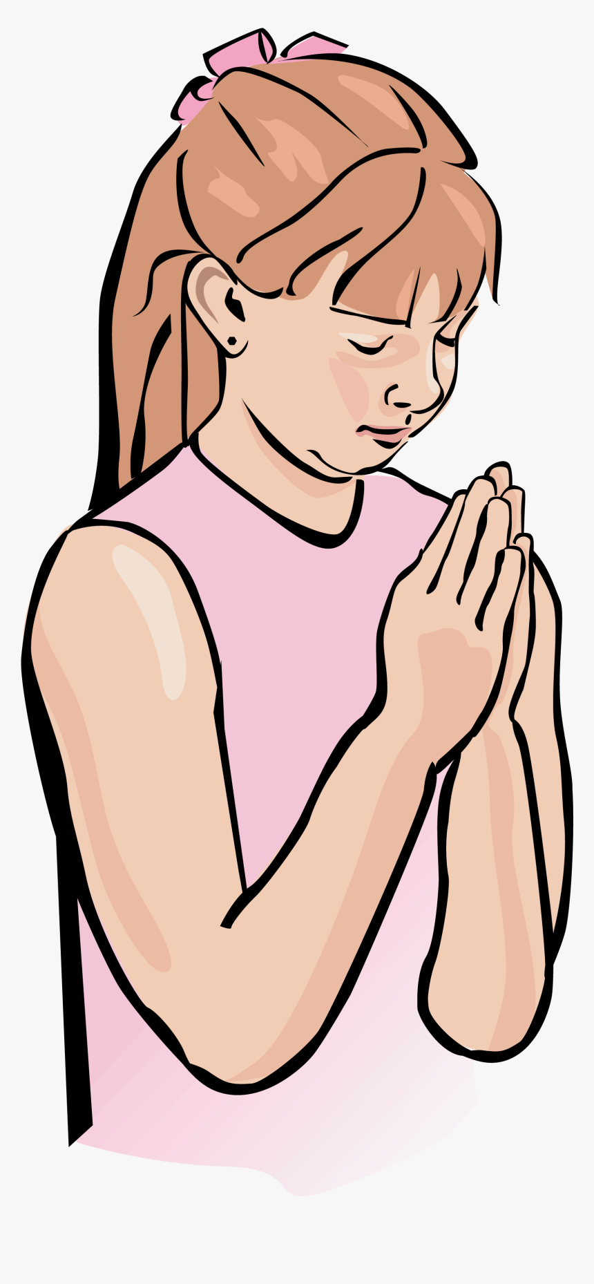 Lds Prayer Clipart - Clipart Praying, HD Png Download, Free Download