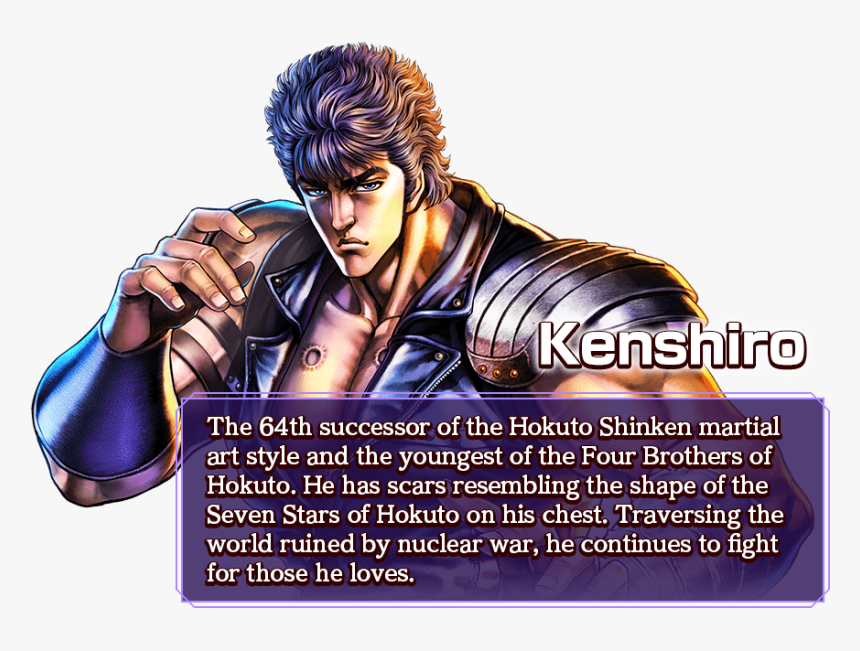 Kenshiro - Fist Of The North Star Legends Revive, HD Png Download, Free Download