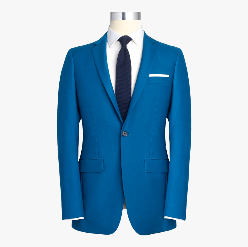 Transparent Suit And Tie Png - Men Suit Blue Png, Png Download - kindpng