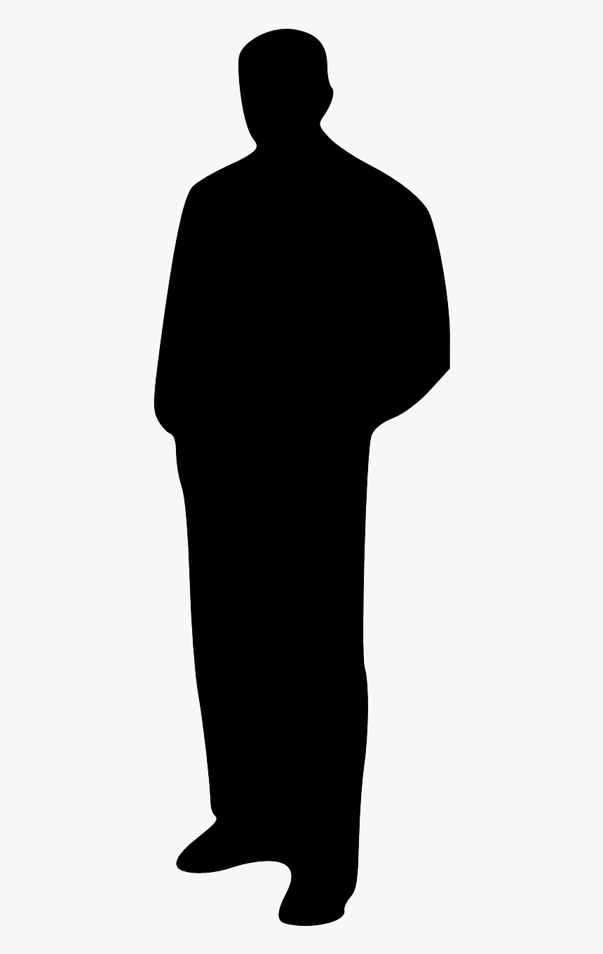 Silhouette Of Man Transparent, HD Png Download, Free Download