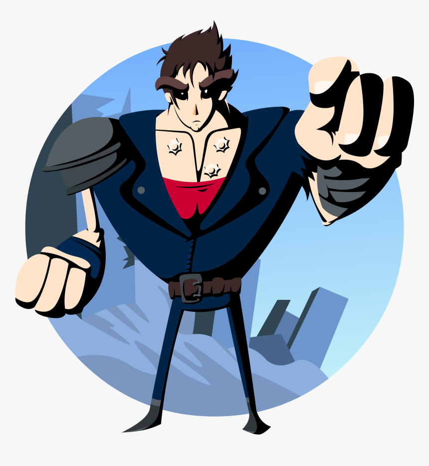 Fist Of The North Star - Cartoon, HD Png Download, Free Download