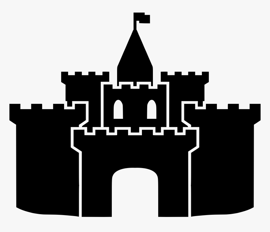 Castle Clip Silhouette - Castle Silhouette Clip Art, HD Png Download, Free Download