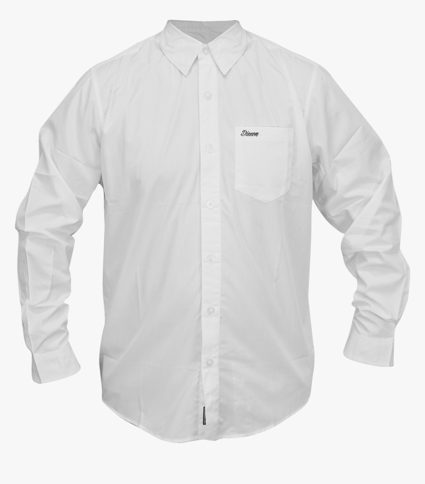 White Bamboo-long Sleeve - White Dress Shirt Png, Transparent Png, Free Download