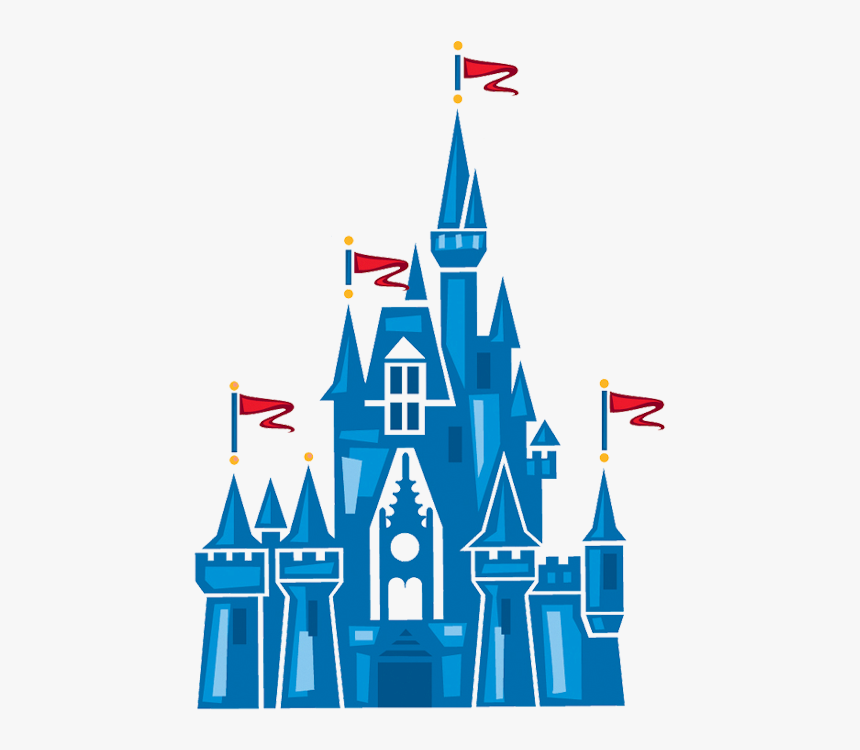 Im Genes De Castillos - Disney World Magic Kingdom Logo, HD Png Download, Free Download