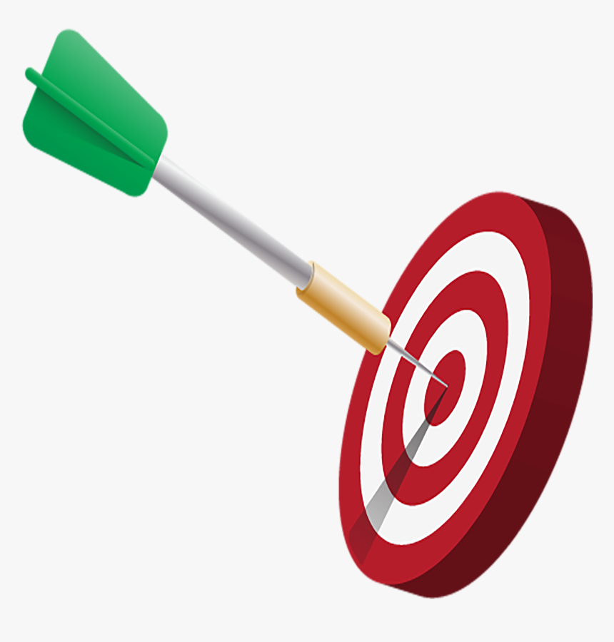 Dartboard With Arrow Png Transparent Image - Clip Art Dart Board, Png Download, Free Download