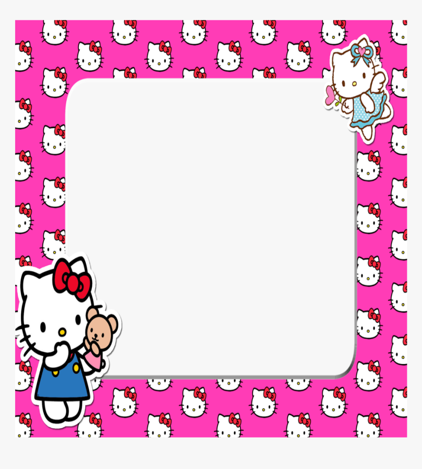 #mq #pink #hellokitty #frame #frame #frames #border - Hello Kitty Frame ...