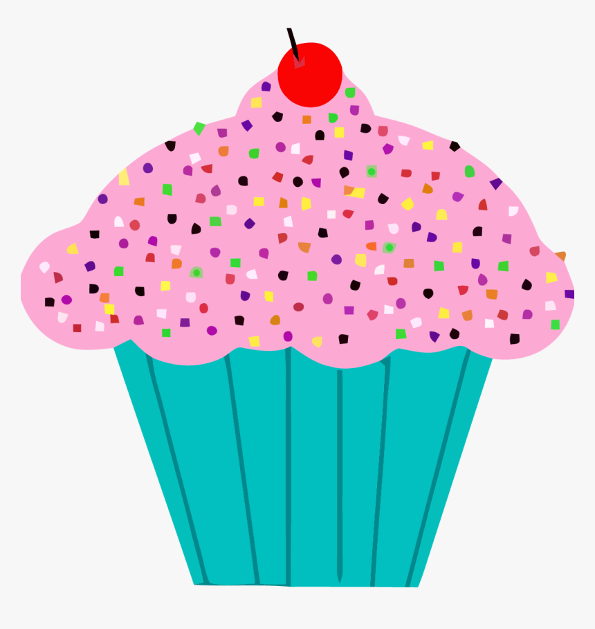 January Cupcake Cliparts - Cupcakes Art And Craft, HD Png Download, Free Download