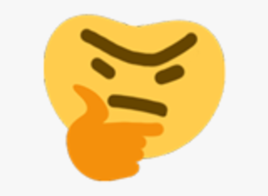 Dank Thinking Emoji, HD Png Download, Free Download