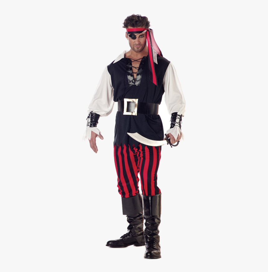 Download For Free Pirate Icon Png - Simple Pirate Costume Men, Transparent Png, Free Download