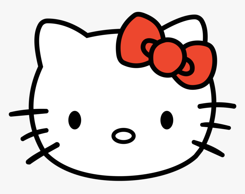 Hello Kittys Clipart Free Clip Art Images - Hello Kitty Head Png, Transparent Png, Free Download