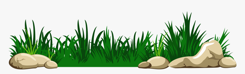 Green Grass Clipart - Cartoon Grass Vector Png, Transparent Png, Free Download