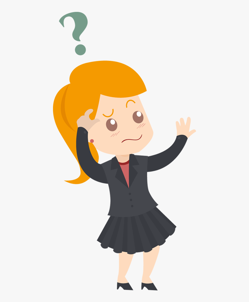 Clip Art Person Png Animated - Transparent Confused Person Png, Png