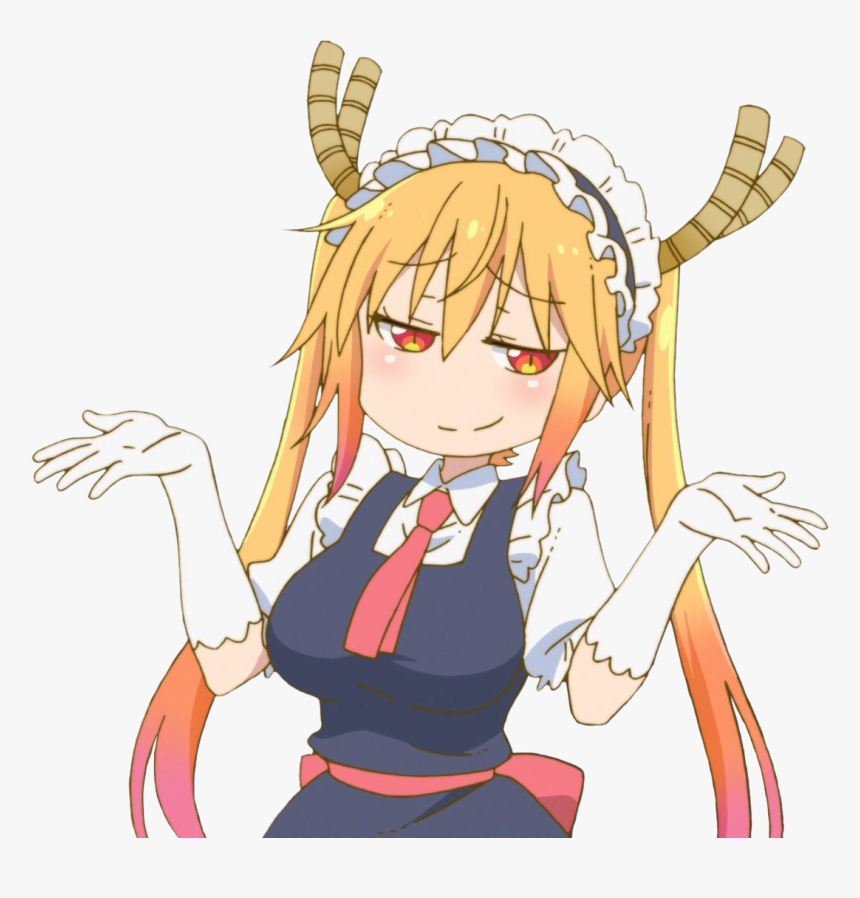 Dragon Maid Tohru Smug, HD Png Download, Free Download