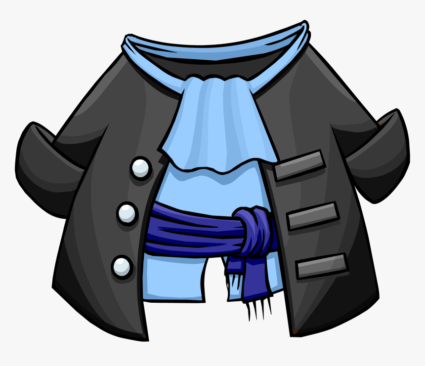 Gray Pirate Coat Icon - Pirate Coat Transparent, HD Png Download, Free Download