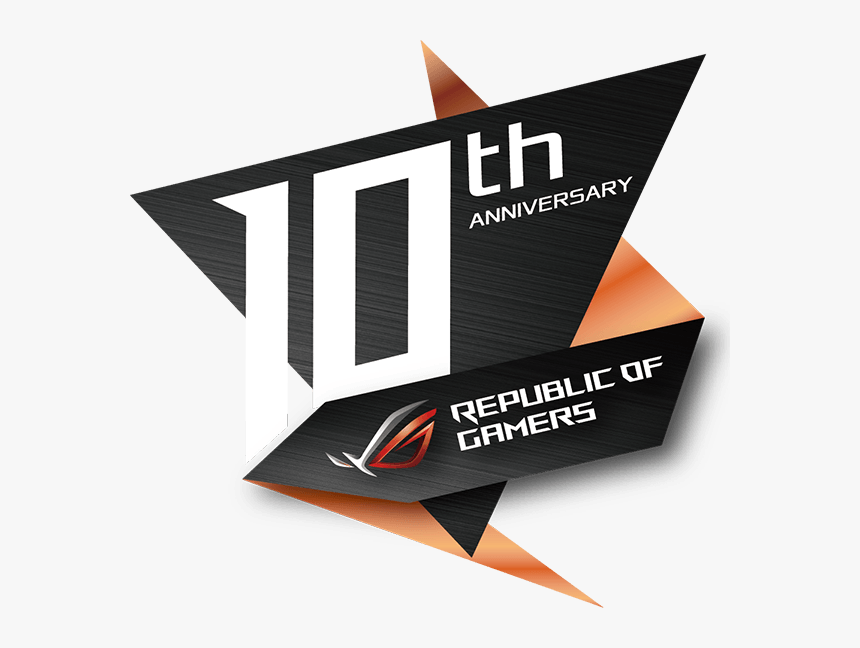 Asus Rog 10th Anniversary, HD Png Download, Free Download