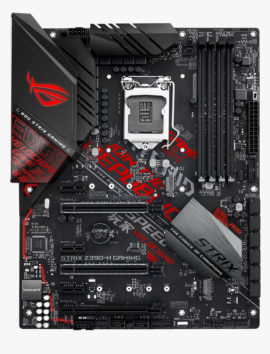 Asus Rog Strix Z390 H Gaming, HD Png Download, Free Download