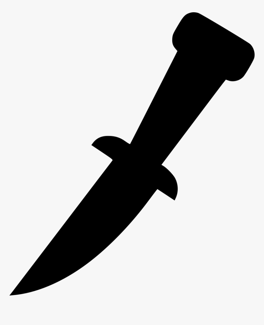 Knife Blade Cold Weapon Pirate - Dagger Icon Png, Transparent Png, Free Download
