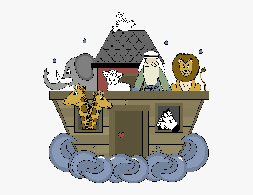 Dibujo De La Arca De Noé , Transparent Cartoons - Dibujos Fáciles Del Arca De Noé, HD Png Download, Free Download