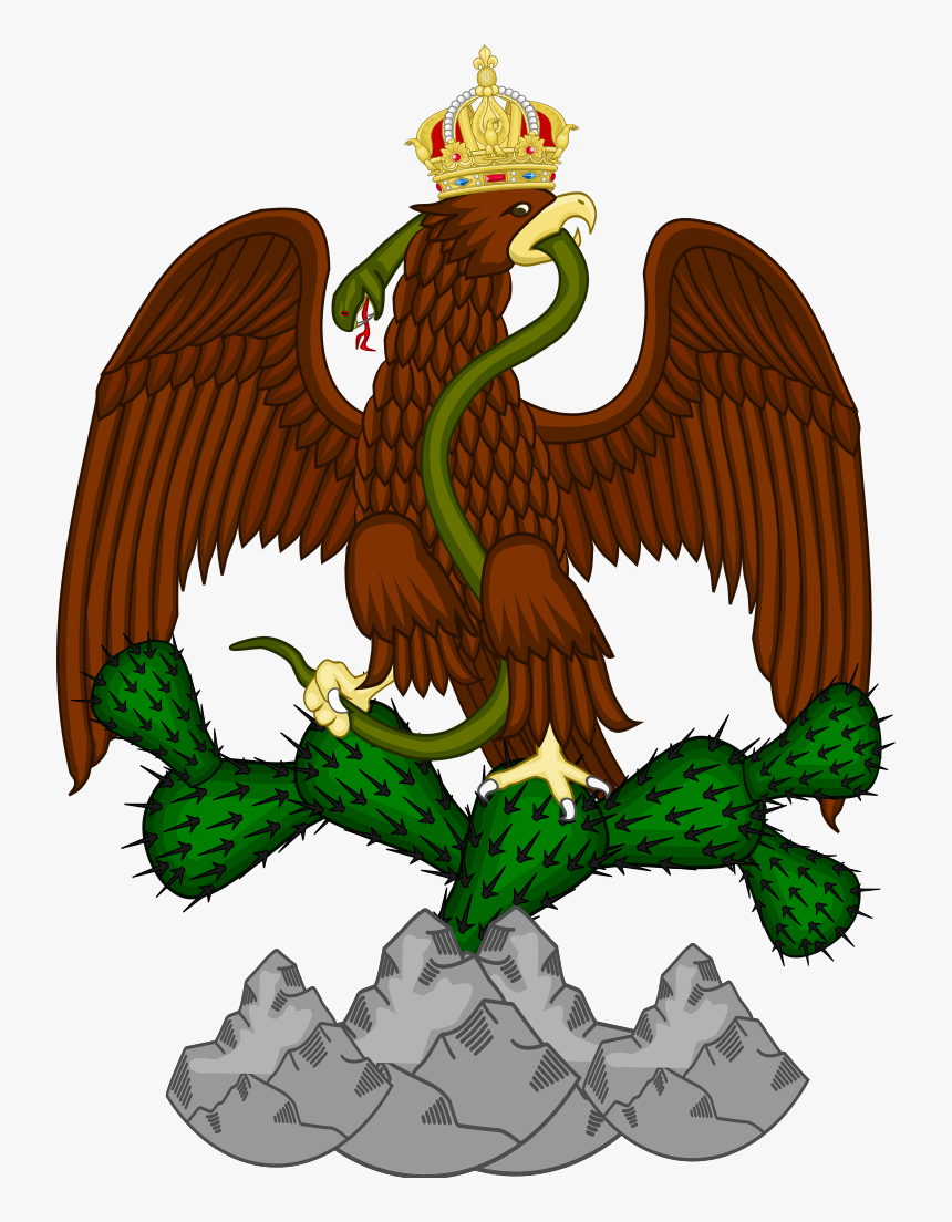 Transparent Escudo Nacional Mexicano Png - Escudo Del Imperio Mexicano, Png Download, Free Download